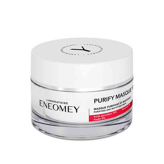 Очищающая маска с гликолевой кислотой 10% Purify Masque 10 Purifying And Mattifying Mask Eneomey, 50 мл Днепр