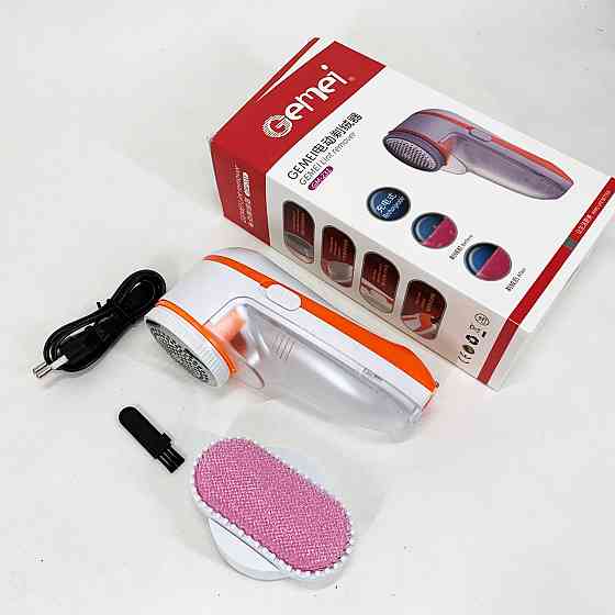 Бритва-щетка для одежды GEMEI, Машинка для уборки катышек с одежды Удаление катышков с MO-38 Львов
