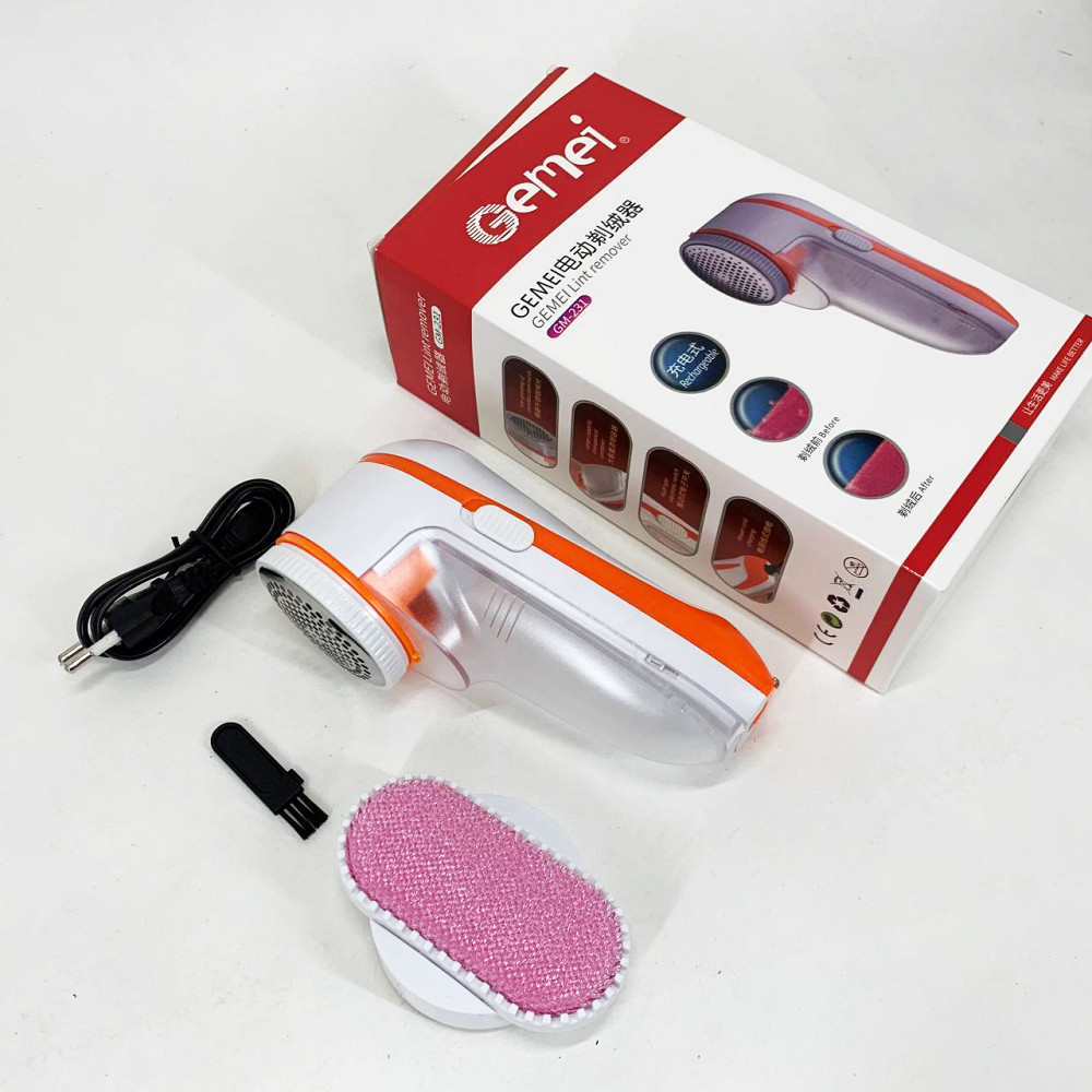 Бритва-щетка для одежды GEMEI, Машинка для уборки катышек с одежды Удаление катышков с MO-38 Львов - изображение 4