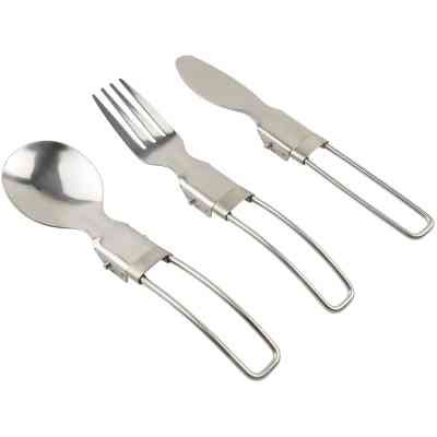 Набір туристичного посуду Tribe Compact Set сталевий (T-FC-0021-metal) Вінниця