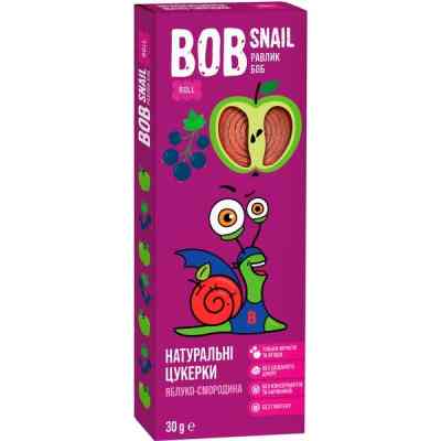 Конфета Bob Snail Яблоко-Черная смородина 30 г (4820219344278) Винница