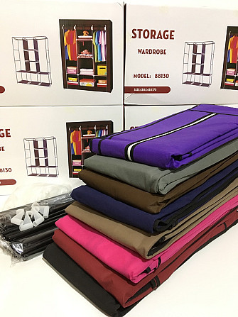 Складана тканинна шафа Storage Wardrobe 88130 No 58 (6шт/яск) Київ - фото 1