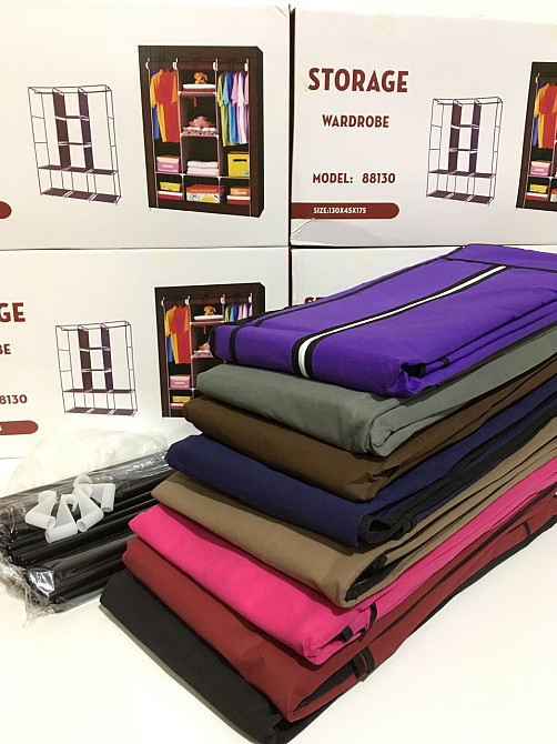 Складана тканинна шафа Storage Wardrobe 88130 No 58 (6шт/яск) Одеса - фото 1