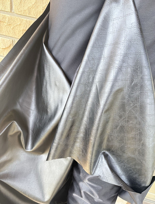 Ткань опт / кожзам ромбик мебельный и тд - от 5 м Киев - изображение 4