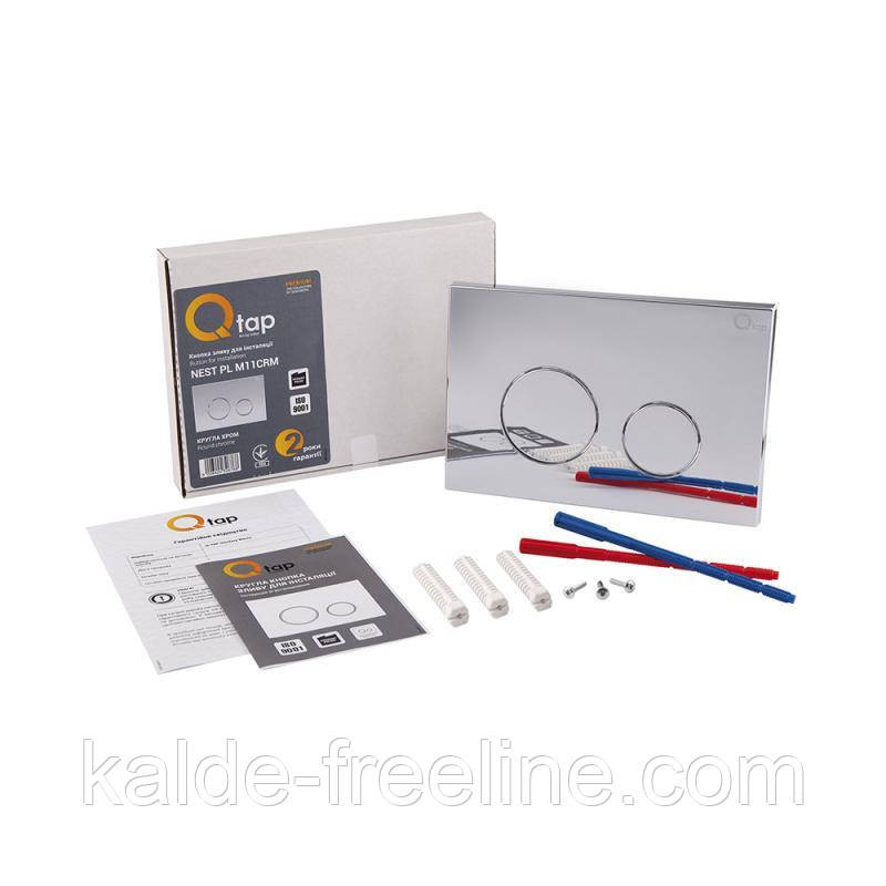 Панель смыва для унитаза Qtap Nest QT0111M11112CRM Харків - фото 5