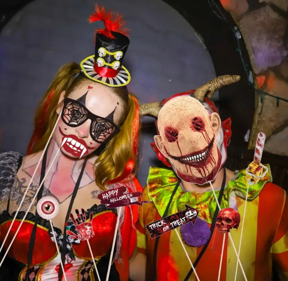 Фотобутафорія на Хелловін 26 деталей one size різнобарвний Київ - фото 4