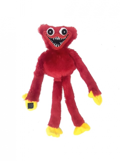 М'яка іграшка ХагіВагі монстр Kimi Huggу-Wuggу з плюшу 40 см на липучках Червоний Киев - изображение 2