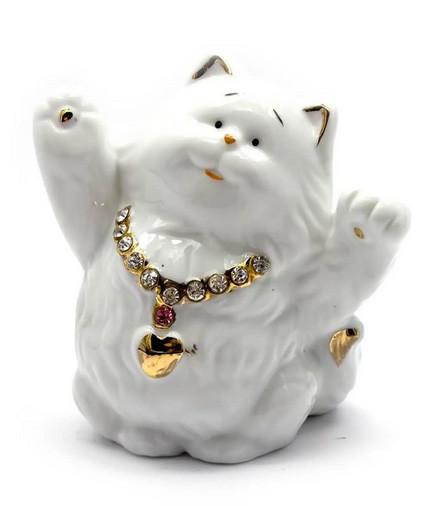 Статуэтка фарфоровая Кот Киев - изображение 1