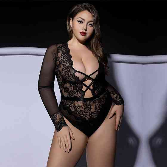 Боди JSY P61139 Black Plus Size Sex Aura Киев