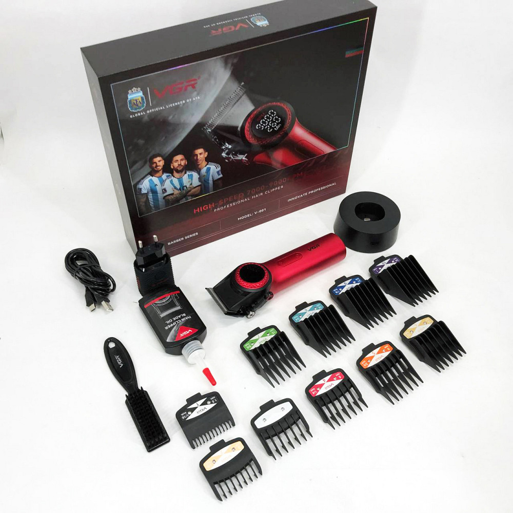 Многофункциональный триммер для стрижки волос и бороды, Профессиональный беспроводной триммер DY-69 Львов - изображение 3