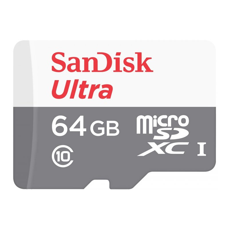 Карта памяти MicroSDXC SanDisk Ultra 64Gb class 10 A1 SDSQUNR-064G-GN3MN Одесса - изображение 1