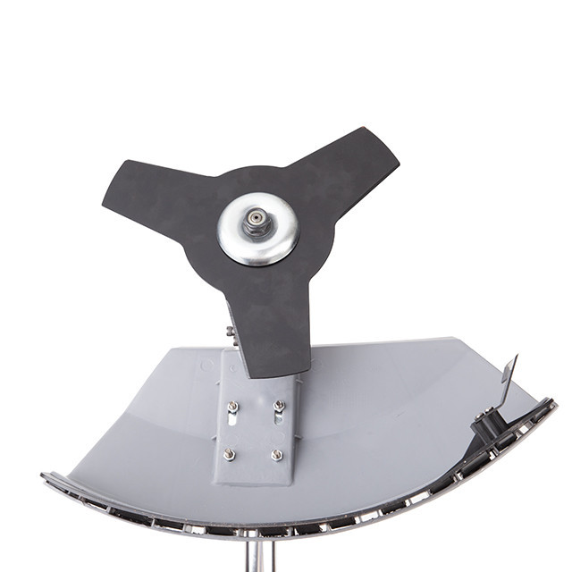 Тример електричний, 1,4 кВт, 7500 об/хв, ширина зрізання 255/420 мм, плавний пуск, ремінний привід, котушка + 3-лопатевий ніж Київ - фото 8