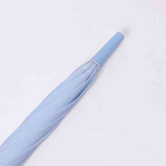 Детский полуавтоматический зонт-трость голубой 94 см Киев