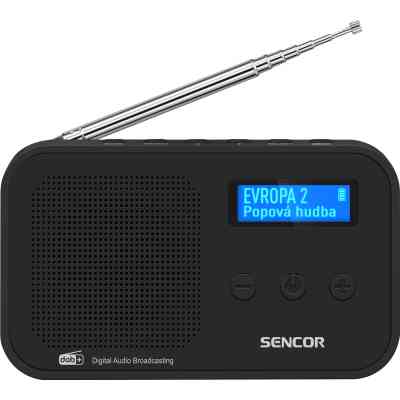Портативний радіоприймач Sencor SRD 7200 Black (35056378) Вінниця