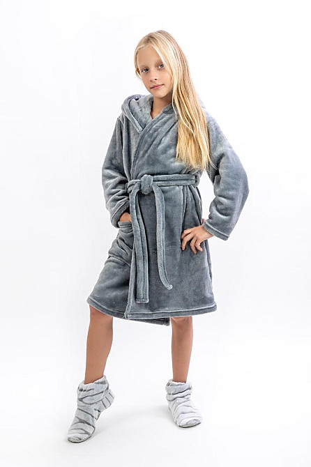 Халат дитячий, теплий Єнот, топ Крохатушка одяг Київ - фото 5