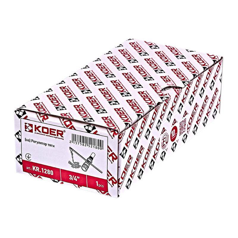 Регулятор тяги Koer KR.1280 - 3/4"   ( KR5218 ) 31874 Харків - фото 3
