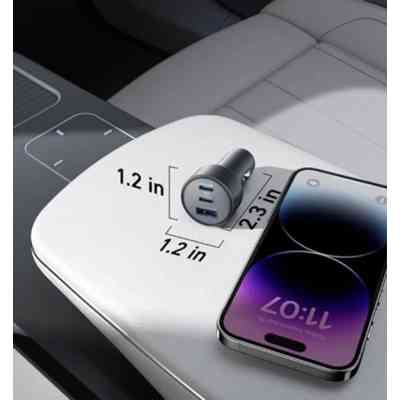 Зарядное устройство Anker 325 PowerDrive USB-C PD67W + USB-A 22.5W Black (A2731HA1) Винница