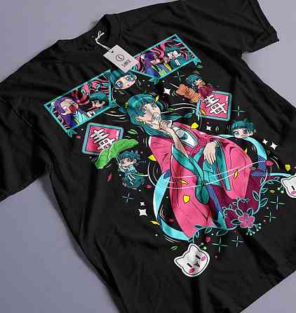 Футболка аниме Маомао Апотхекарй Диариес Ессентиал оверсайз (S/M/L) Черний AnimeJ1021 Днепр