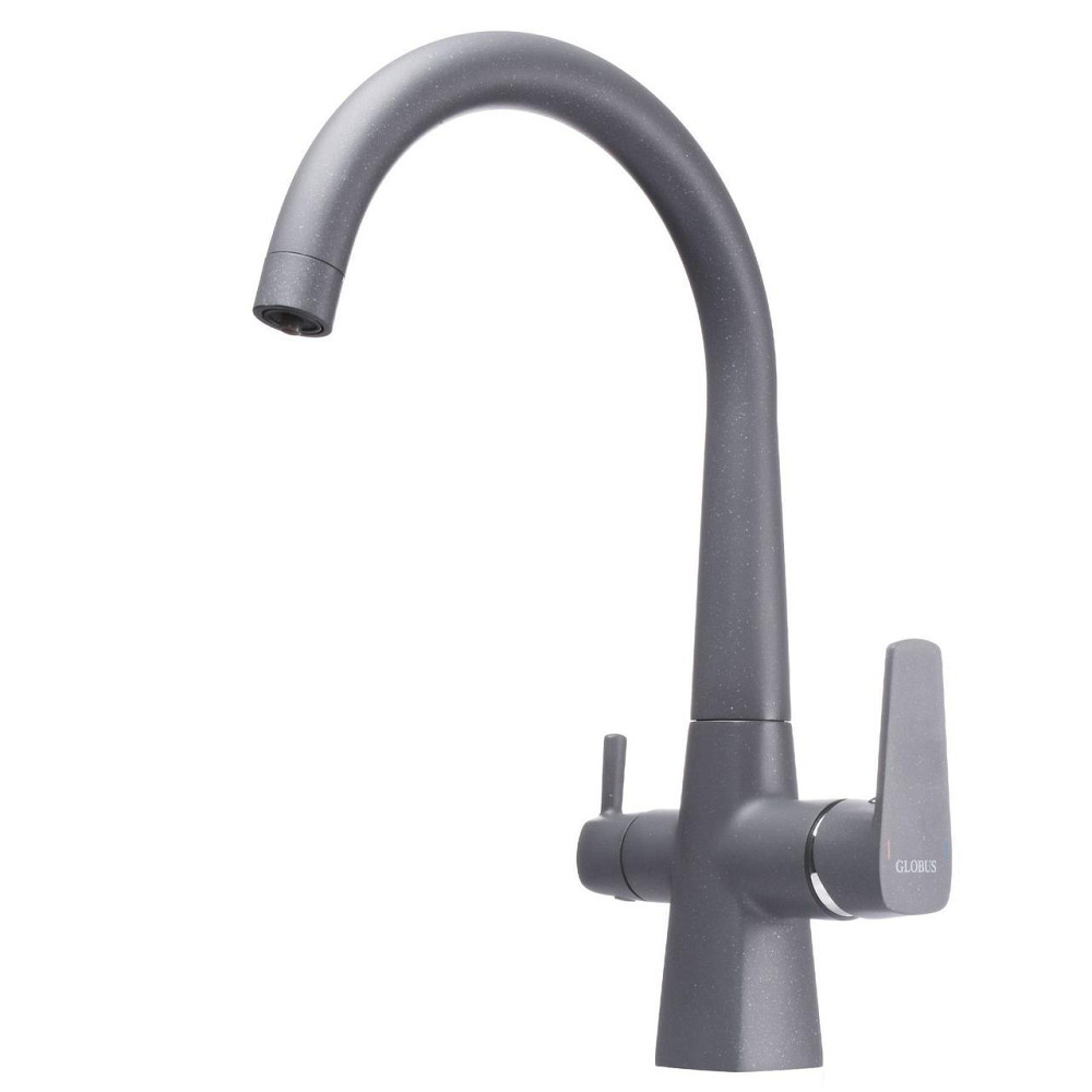 Змішувач для кухні під осмос Globus Lux LAZER GLLR-0999-3-TITANIUM Київ - фото 2