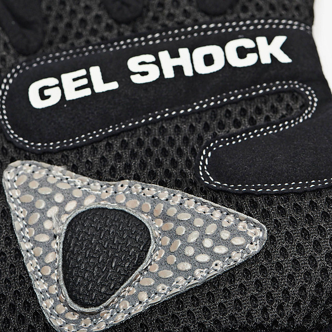 Рукавички для фітнесу Leone Gel Shock Black L Каменское - изображение 4