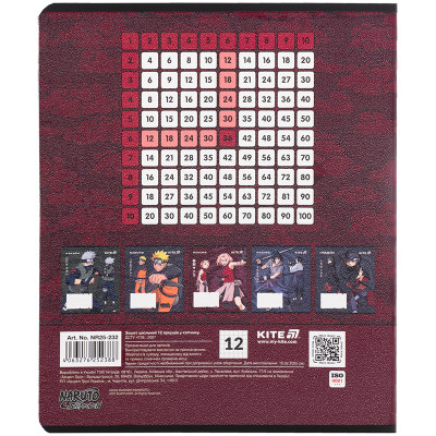 Тетрадь Kite Naruto, 12 листов, клетка (NR25-232) Винница - изображение 6