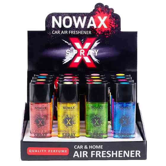 Бокс MIX №2 ароматизаторів повітря Nowax серія X Spray 50 ml Львів