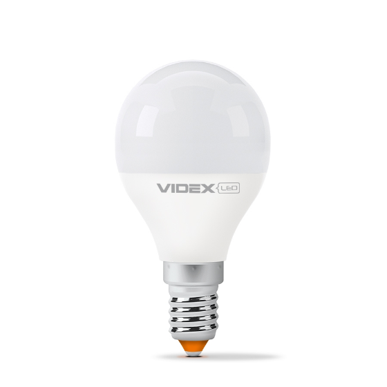 Лампа G45e 7W E14 4100К 220V LED Videx Житомир