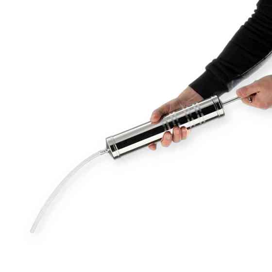 Шприц для заливки олії 500 мл із гнучким шлангом Мукачево