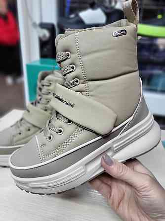 Детские бежевые зимние ботинки  для девочек   32 Николаев