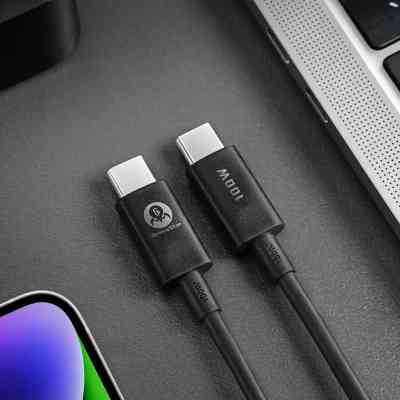 Дата кабель USB-C to USB-C 1.5m GravaStar (GRAVASTARTC_BLK) Вінниця