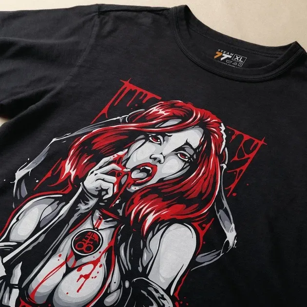 Футболка мужская с принтом Blood Rayne Touch Me Размер 48 Anime0906 Днепр - изображение 4