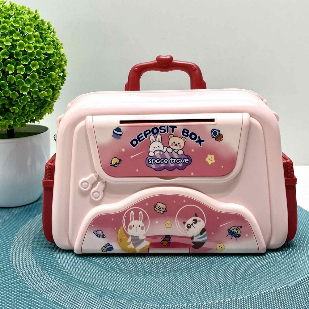 Скарбничка-сейф для дівчинки Сумочка з кодовим замком звук світло Рожева (MK 5418) Чернігів - фото 5