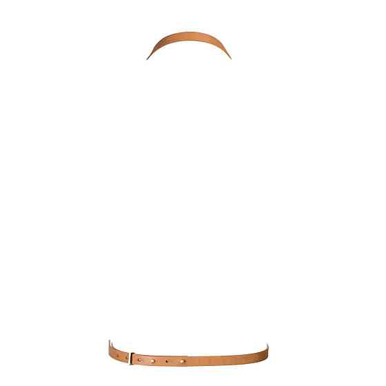 Портупея Bijoux Indiscrets MAZE — 8 Harness Brown, екошкіра Sex Aura Київ