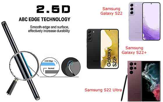 Защитное стекло ArmorGlass для Samsung Galaxy S22, S22+, S22 Ultra – устойчивое к царапинам и ударам Киев