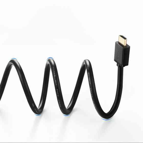 Кабель HDMI M - M, 5.0 м, V2.0 Cafule 4K, HD104 UGREEN Чорний (10109) Київ
