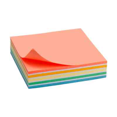 Папір для нотаток Axent непроклеєний Elite Color 90х90х20мм (8024-A) Вінниця