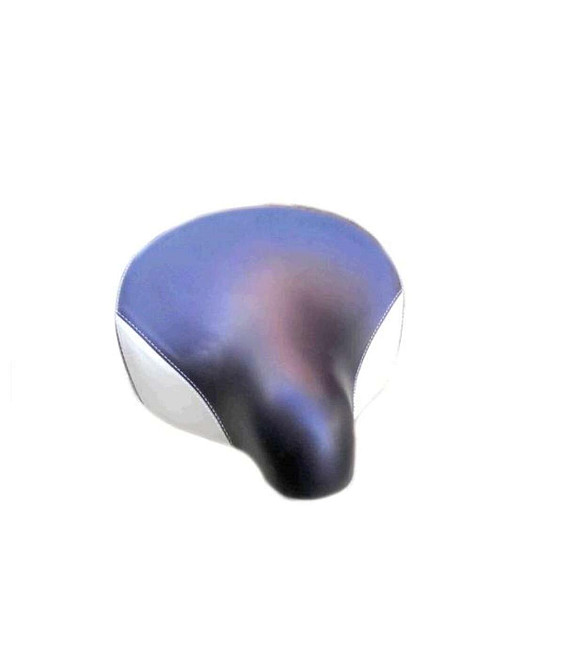 Седло велосипедное (цветное, широкое, 1113) KL Мукачево - изображение 1