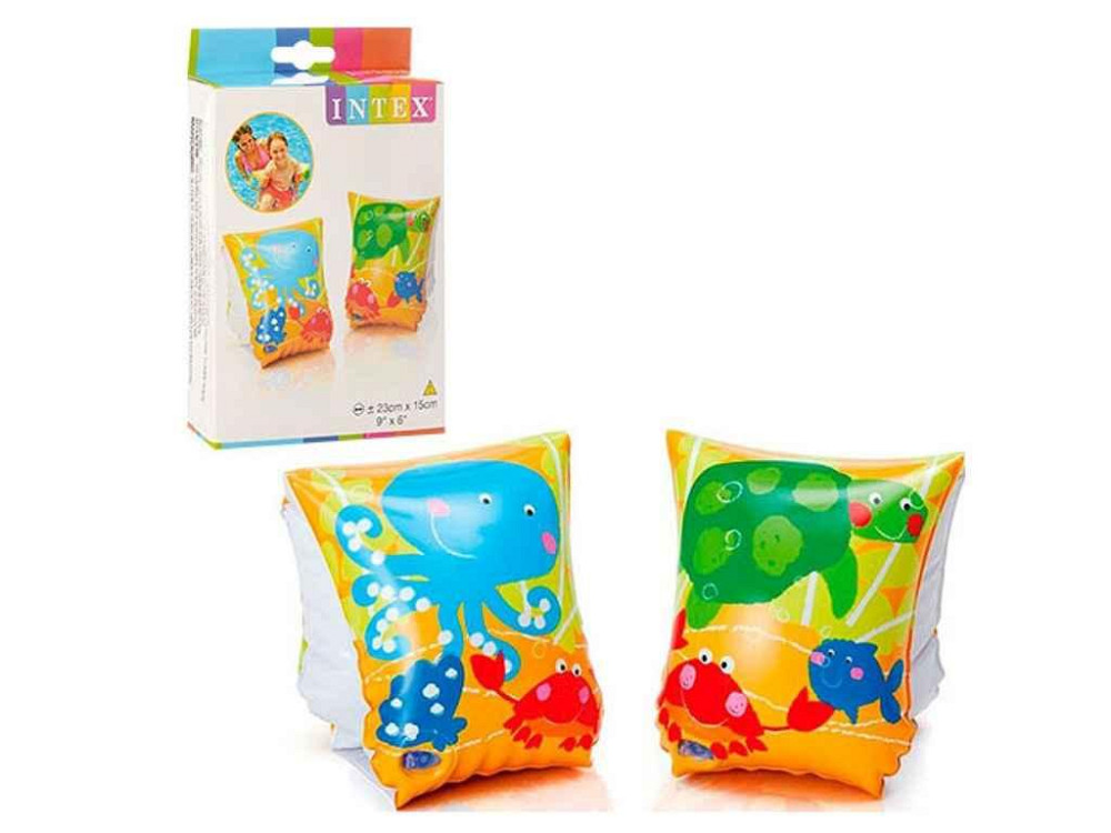 Нарукавники надувные 23-15см 3-6 лет 58652 ТМ INTEX Киев - изображение 1