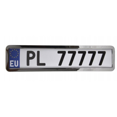 Рамка номерного знака Winso хром (142000) Вінниця - фото 1