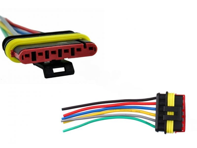 Роз'єм герметичний 6-контактів ("мама") Харків - фото 1