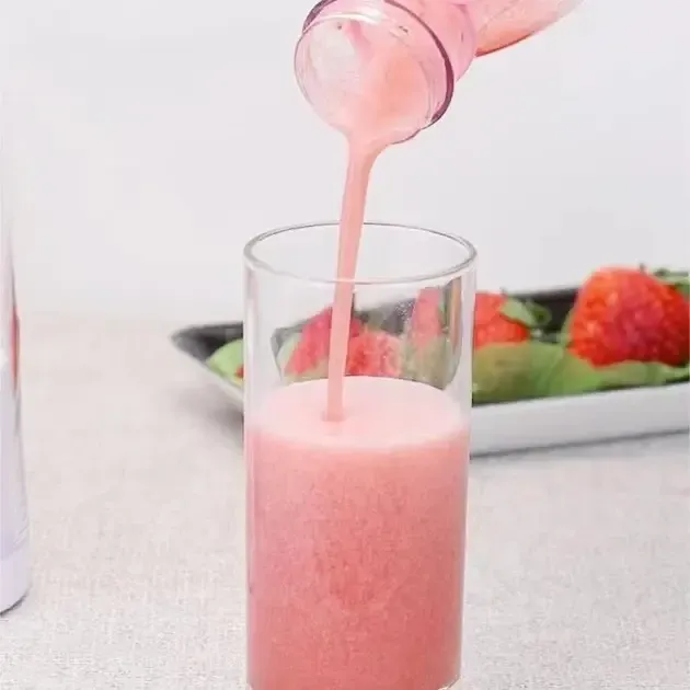 Компактний Блендер портативний на 420мол Juicer YC-02 1200 мАг для свіжого соку та смузі Одеса - фото 5