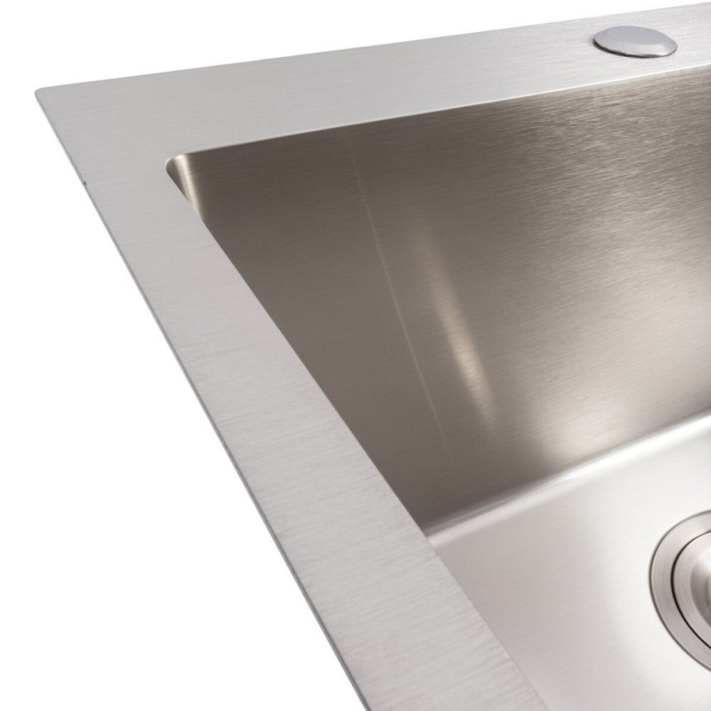 VALESO Кухонна мийка 50*45 нержавійка VALESO Handmade (3,0/1,5) Киев - изображение 4