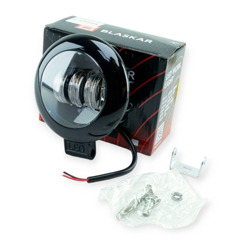 Фара LED круглая 115х45 (Дм Ш) 90W дальний дополнительная Мукачево - изображение 1