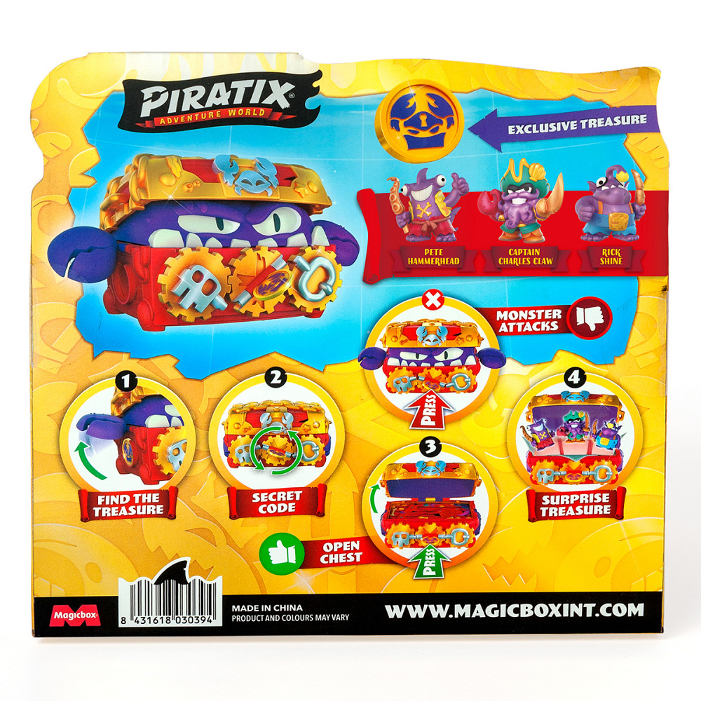 Ігровий набір Piratix S - Скриня зі скарбами Дніпро - фото 9