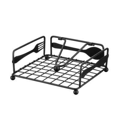 Салфетница Ardesto Midori 18х18х7см, метал, чорний (AR0906B) Винница