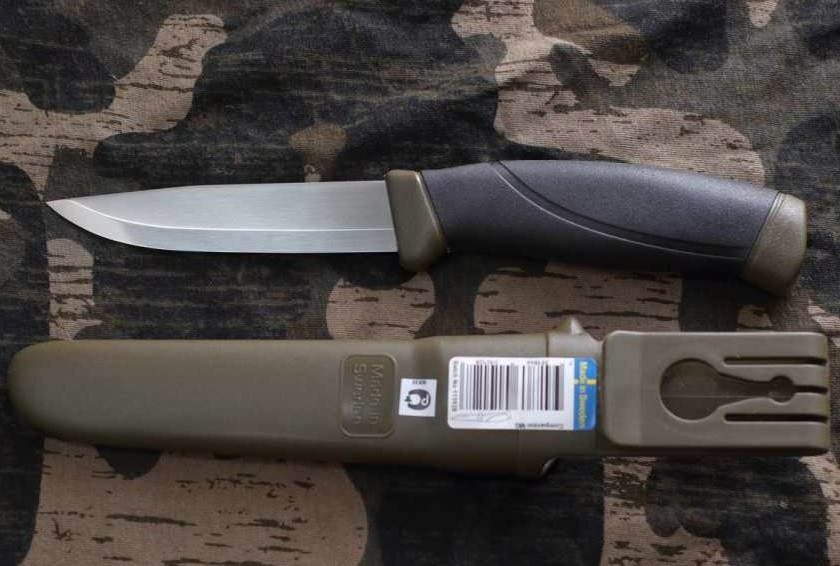 Туристичний Ніж із чохлом Morakniv  "Companion" Olive Green (11827) Неіржавка сталь Нововолинськ - фото 7
