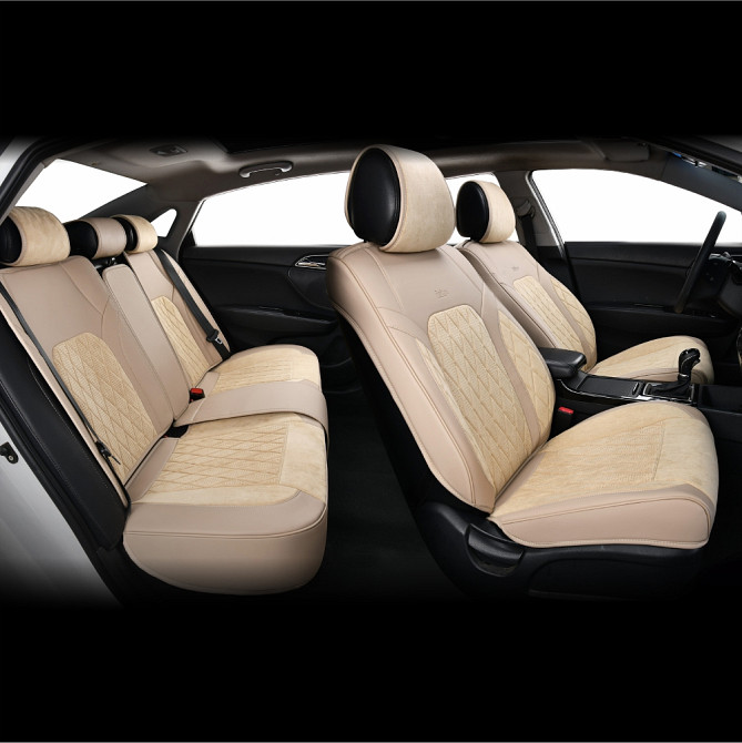 Комплект, 3D чохли для сидінь Beltex Malibu, beige Львів - фото 2