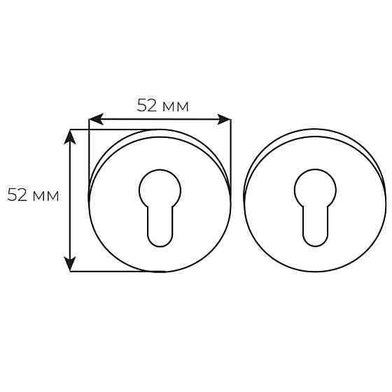 Накладка кл Buonelle Urban B-43 ант. бронза Киев