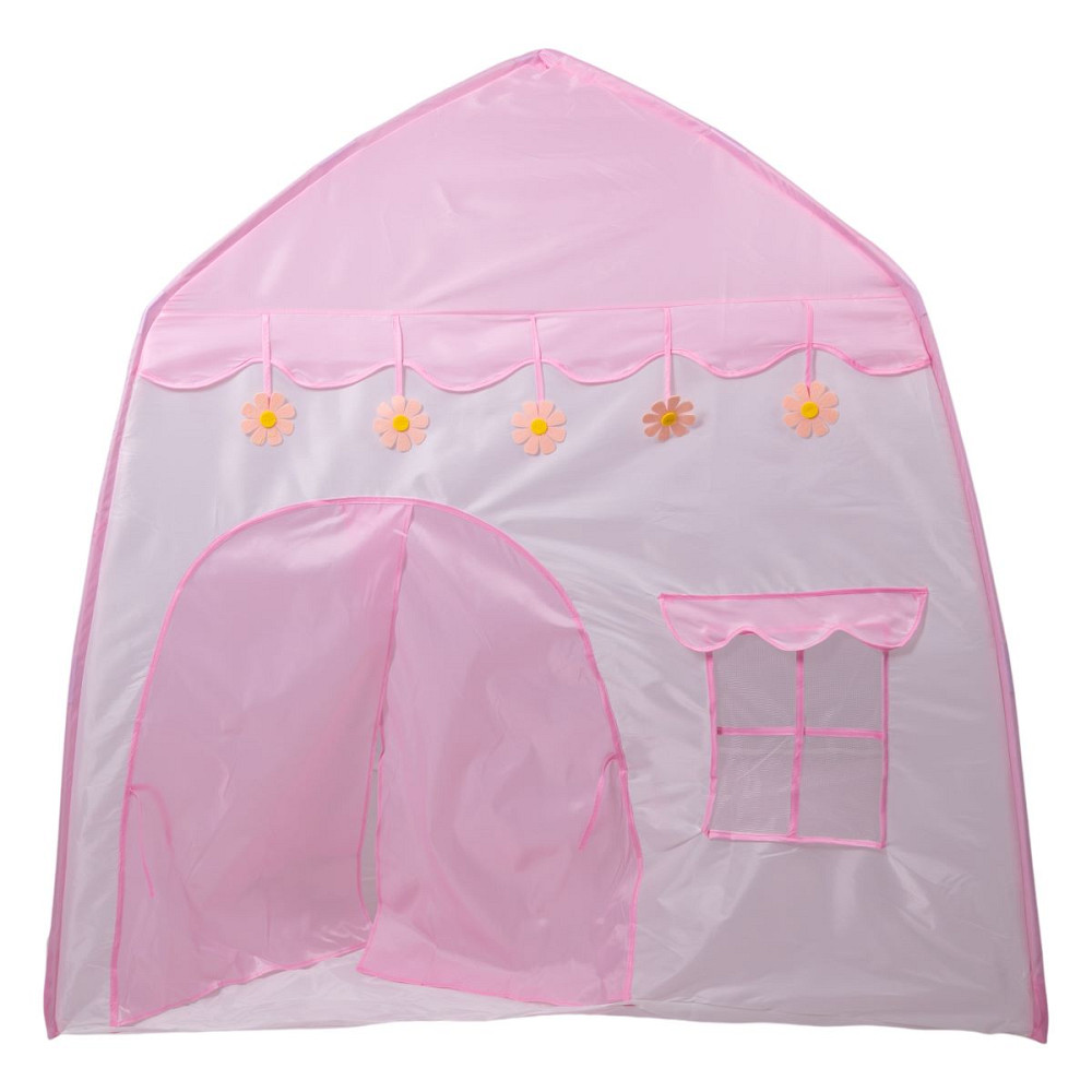 Дитячий ігровий намет будиночок для дівчаток 125×100×120 см намет будиночок для дітей Рожевий H Коломыя - изображение 1