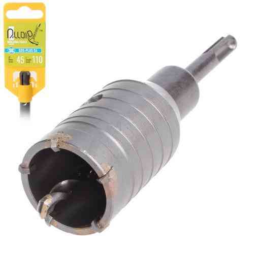 Свердло корончате по бетону 45мм p SDS адаптером 110мм Alloid Одеса